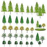 plastici architettura in vendita Materiale di qualità: questi alberi architettonici sono realizzati in plastica di alta qualità, di buona fattura, durevoli e realistici. Questi alberi in miniatura versatili e di qualità ti aiuteranno a portare le tue abilità di modellazione al livello successivo.