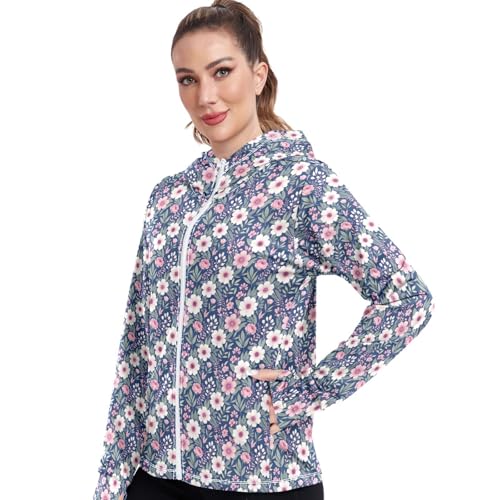 Rashguard femme zippé contre les coups de soleil - Maillot de bain manches longues respirant