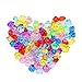 Gemas Acrilicas, Gemas Acrílicas de Colores en Forma de Diamante, Gemas De Plastico Piedras De Colores Niños Joyas Acrílico Ideal para Juguetes para Niños,Vistas A La Piscina,jarrones