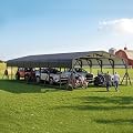 AMERLIFE 20x40 FT Heavy Duty Metal Carport?All-Weather Steel Car Shelter with Galvanized Roof, Reinforced Frame and Enhanced Base for Outdoor Garage or Parking
