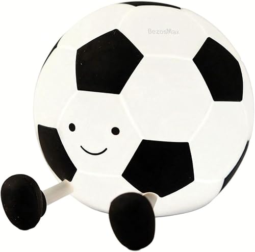 BezosMax Rechargeable Soccer Night Light for Kids Bedside Football Lamp | Rechargeable, Kids Bedside Lamp, Football Design, Night Light, Soccer Theme