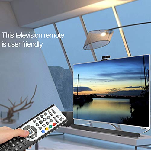 Docooler RC1900 Controle remoto para OKI TV LCD LED Plasma Smart TV Controle remoto preto