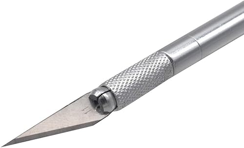 Miniatura 3 de 10 cuchillos de corte de precisión, cuchillo profesional afilado con tapa de seguridad para arte, tela, metal fino, papel