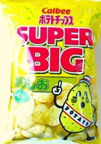 Calbee �J���r�[ �|�e�g�`�b�v�X �̂肵�� �X�[�p�[�r�b�O SUPER BIG 466g
