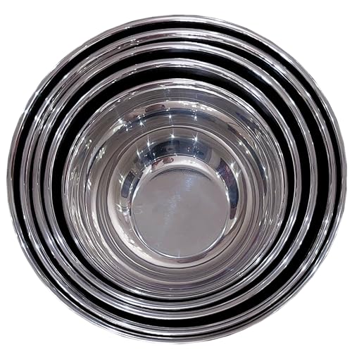 Tazón Mezclador Profesional Acero Inoxidable 5 Quart Azul miniatura 6