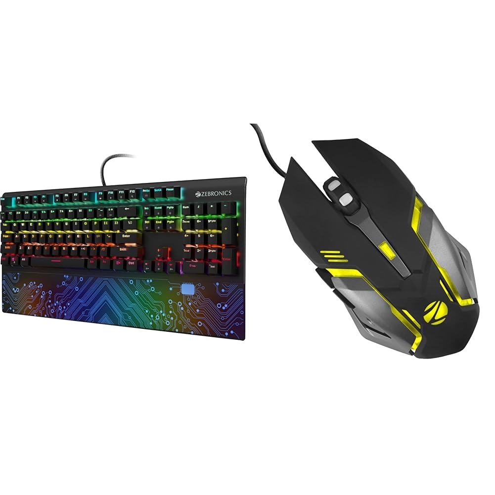 KME！ Zebronics ZEB-KM2100 Multimedia USB Keyboard Comes with 114 Keys