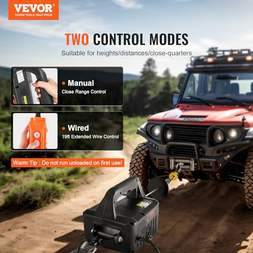 Vevor 2-IN-1 ELECTRIC HOIST WINCH 1100 Lbs Lift Capacity, 1500W Portable Power Winch Crane thumb #1