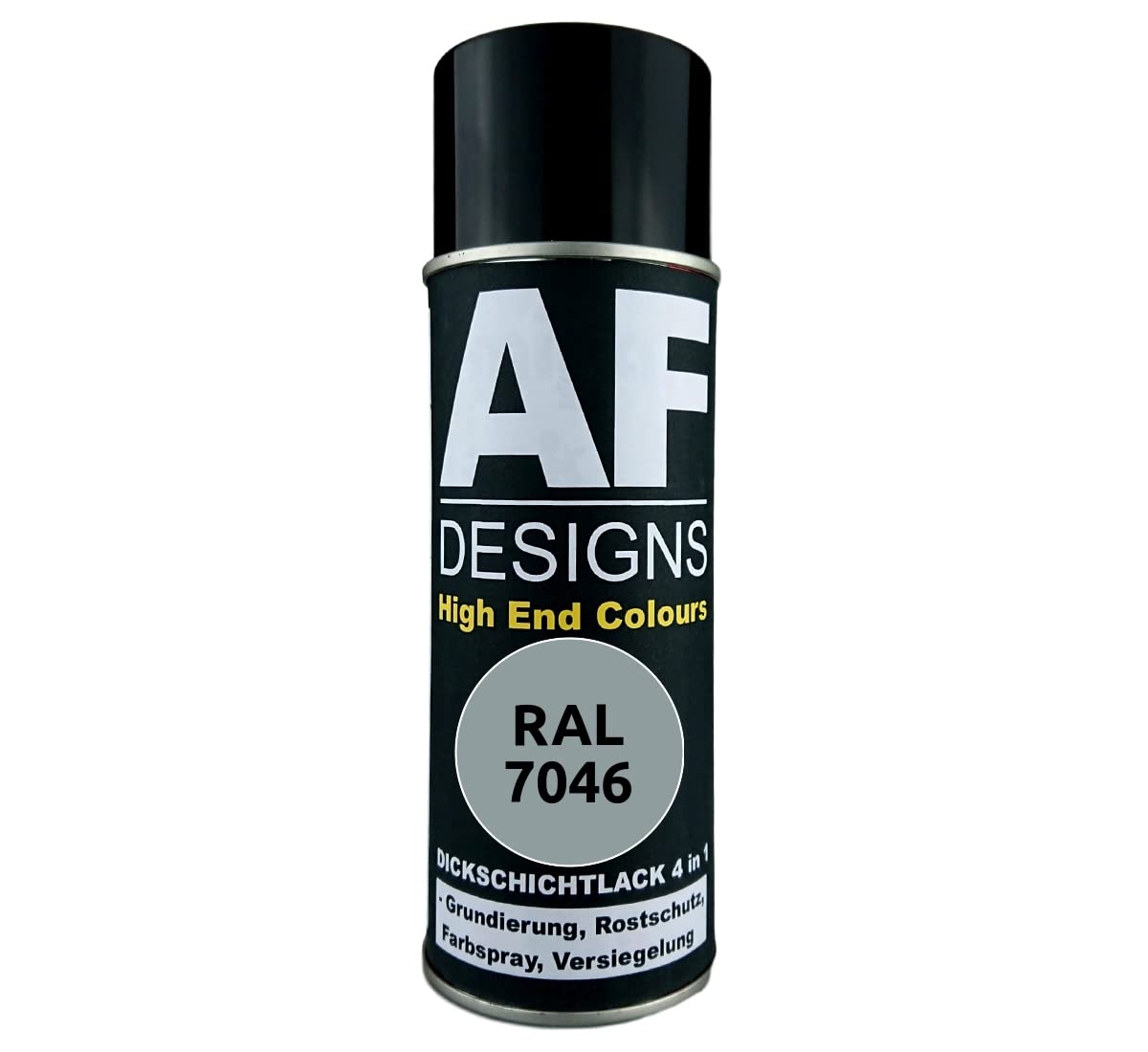 Alex Flittner Designs Rust Protection Paint 4-in-1 RAL 7046 Telegrey 2 Metal Protective Paint Spray Rust Protection Paint Spray Can