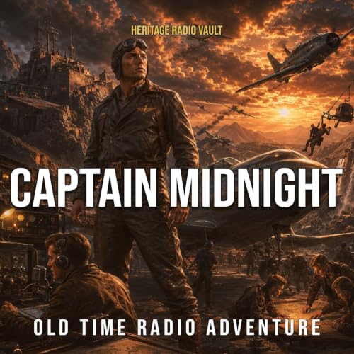 Couverture de Captain Midnight - Old Time Radio Adventure