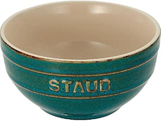 staub ストウブ 「 ボウル ターコイズ 14cm 」 セラミック ボール 電子レンジ対応 【日本正規販売品】 Vintage Colors 40511-864