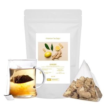ONDAMGO White Ginger Tea 30T Warm Tea 1.58oz /