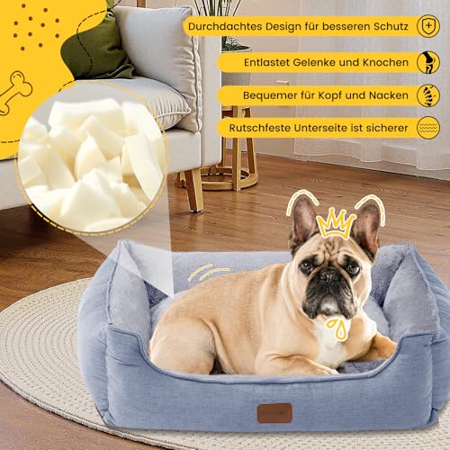 Panier pour chien super doux et lavable idéal pour le salon - 4