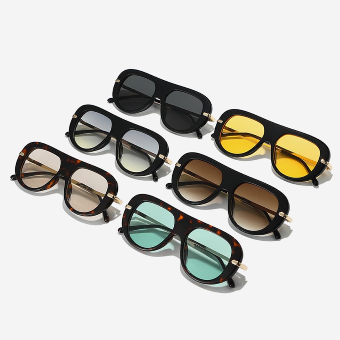 Occhiali da sole da donna, lenti colorate, occhiali da sole UV400, occhiali da sole da uomo alla moda