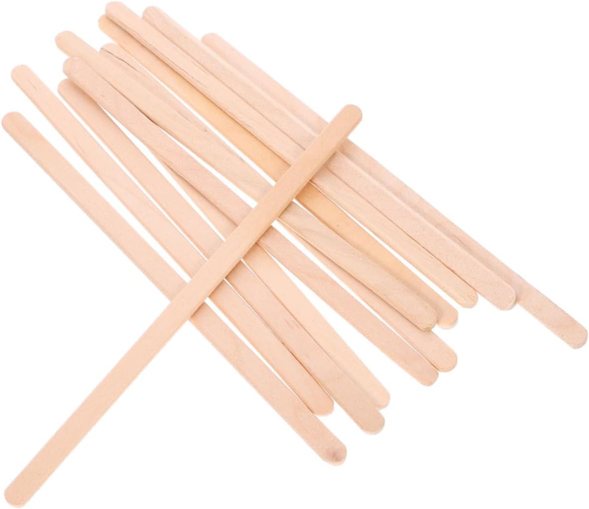 500pcs Wooden Stir Sticks Coffee Stirrer Stick Disposable Mixers Wooden Drink Mixers
