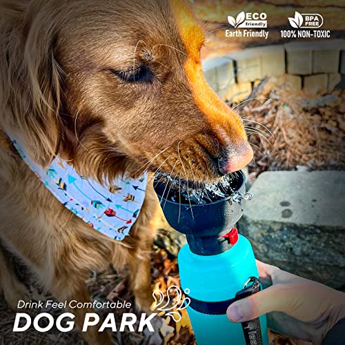 Lesotc 2022 Upgraded Pet Water Bottle, Dog Foldable Water Bottle, Dog Water Dispenser, Lightweight & Convenient For Outdoor Walking,Hiking,Travel,Bpa Free,Leak Proof #TOP3