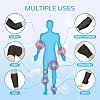 AllSett Health Elbow Ice Pack Wrap - Hot and Cold Compression Sleeve, Knee Ice Pack Sleeve (360 Coverage) | Tennis Elbow Relief and Support for Joints, Muscles, Knee, Legs