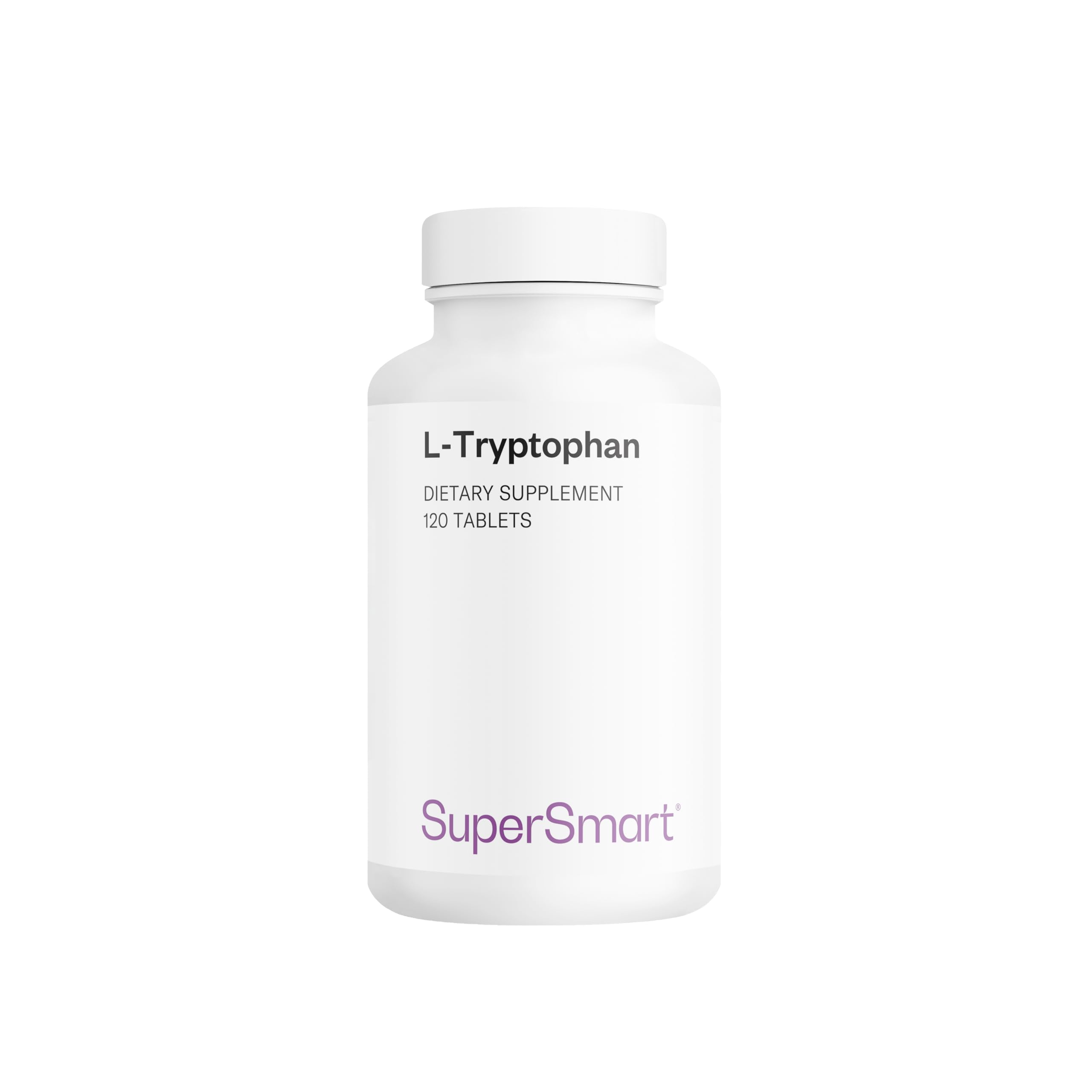 L-Tryptophane - Qualité du sommeil et Endormissement - Vegan - SuperSmart | Précurseur de la Sérotonine, de la Mélatonine, du 5-HTP et de la Niacine - Sans Gluten
