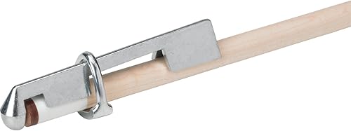 Reparador de punta y repuesto de abrazadera de aluminio para taco de billar.