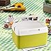 kowaku Insulated Box Cold/Heat Preservation Cooler Beverage Storage Organizer Fridge Ice Chest Small Hard for Stall Boat Sport Drink, 9L