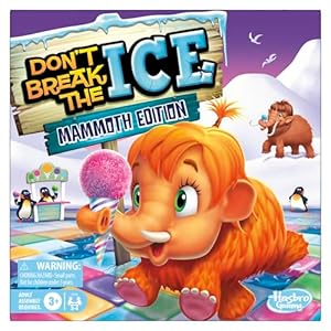 Don’t Break The Ice Mammoth Edition Board Game | Ages 3 and Up | 2 to 4 Players | Preschool and Kids Games (Amazon Exclusive)