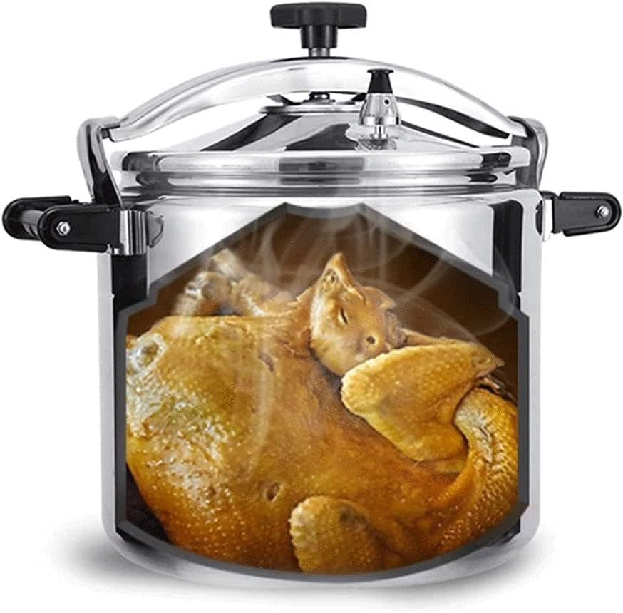 11L-40L Explosion-Proof Thick Pressure Cooker, Large-Capacity Restaurant Canteen Household Non-Stick Pan Kitchen Induction Cooker (Size : 33L)