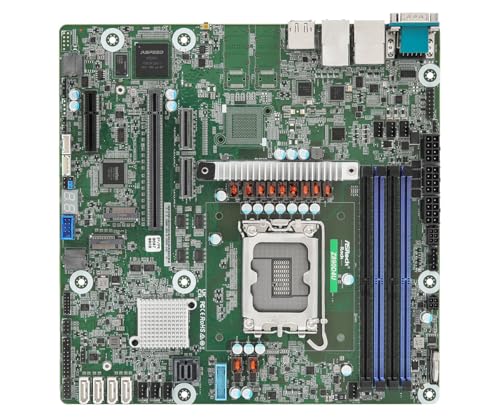 Image of ASRock Rack Server Motherboard Z890D4U Micro-ATX Single Socket LGA 1851 Intel Core Ultra Desktop Processors (Series 2)