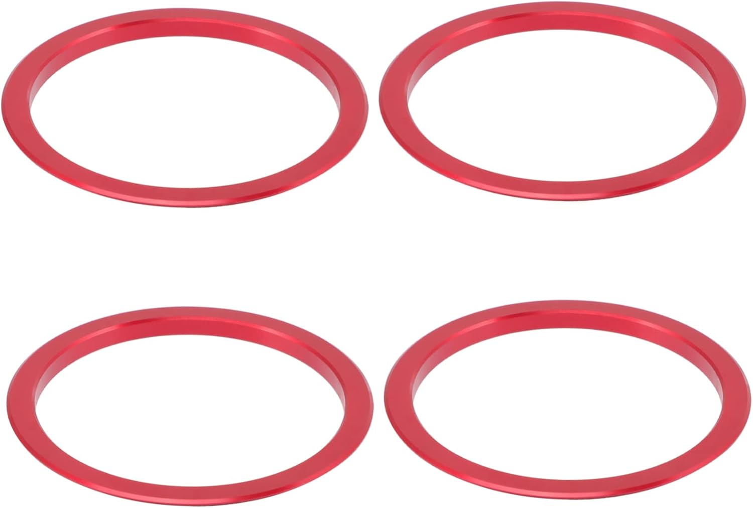 4pcs Stylish Interior Decoration for Material Scratch Design Car Accessories for Men and Women