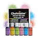 Chefmaster Airbrush Color Set (6 Pack), Neon Airbrush Food Coloring Set, Halal & Vegan Cake Decorating Kit, 6 Neon Easter Egg Colors, Airbrush Food Colors for Easter Eggs, Holiday Cookies & More