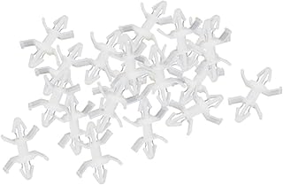 Generic 20 Pcs HDB-8A PCB Reverse Support Spacer Locking Nylon Height 0.31""