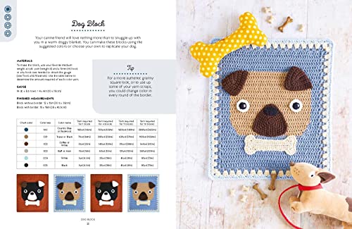 Crochet Animal Blankets And Blocks: Create over 100 animal projects from 18 cute crochet blocks (Crochet Animal, 3) - Image 5
