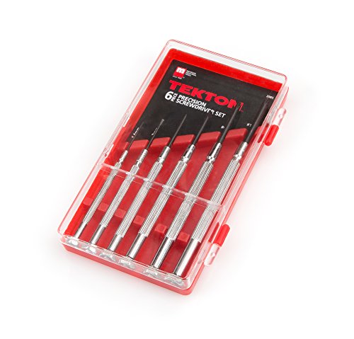 Tekton 2985 Jewelers Precision Screwdriver Set, 6-Piece #TOP9