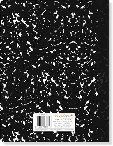 Cahier de composition 100 feuilles ligné large 24,8 x 19,1 cm - 3