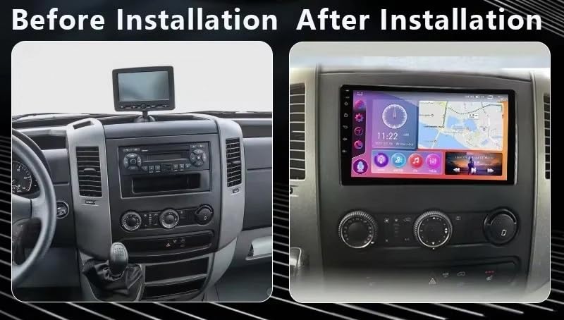 Pantalla de coche con Android Auto inalámbrico para Chrysler PT Cruiser 2009 4