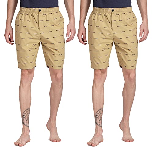 Image of Pepe Jeans Men's Cotton Relaxed Paisley Boxer Shorts