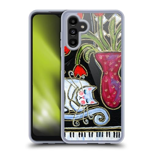Funda de gel suave para Samsung Galaxy A13 5G 2021 carcasa Kitty Dormido Wyanne gato