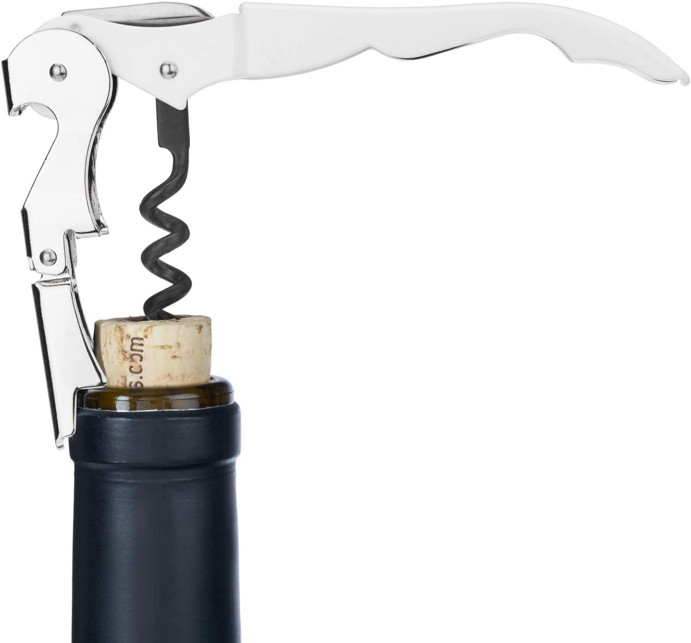 Prostuff.in Stainless Steel All-in-One Corkscrew Wine Bottle Opener and Foil Cutter Silver Color 1 Pcs - Image 3 thumbnail