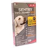 St Jon Lab-Sergeant Pet 529050 Sentry Fiproguard Max For Dogs 3 Month 45-88 Pounds