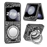 Triple fonction : miroir, coffre-fort, support. L'étui pour Galaxy Z Flip 5 est équipé d'un miroir, ce qui permet aux filles de se maquiller confortablement à tout moment et n'importe où. L'étui Z Flip 5 peut être aligné rapidement et avec précision avec des chargeurs sans fil et des accessoires Mag-Safe et se fixe en toute sécurité aux supports magnétiques de voiture. Il fonctionne également comme un support pour garder les mains libres lorsque vous regardez des vidéos.