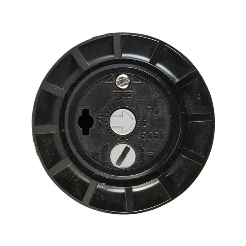 Rain Aspersor S050-S de Turbina Emergente, Plástico, 5,0 Bar de Presión Máxima, Caudal Máximo 12,5 l/m (Pack x 5 Unidades)