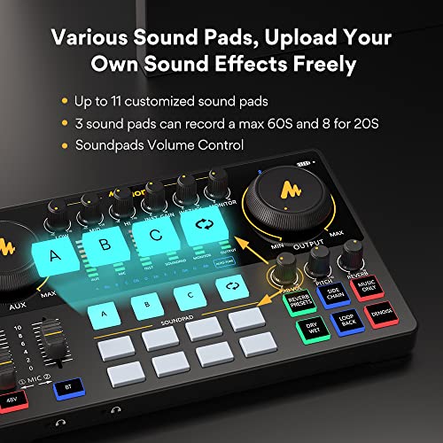 Maono-Maonocaster-Podcast Equipment Bundle For 2-Includes All-In-One Audio Interface With Premium Mic Preamp, Xlr Condenser Microphone, And 3.5Mm Mic For Podcast Recording, Streaming, Dj (Ame2 Duo) #TOP4