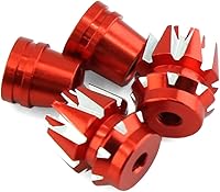 Vista 3 de 2 juegos de aleación M3 Tamaño 0.118 in Transmisor 3D Stick Extremos para Futaba/Spektrum DX7 FrSky Taranis X9 X7 RadioLink RC Multicopter Rojo