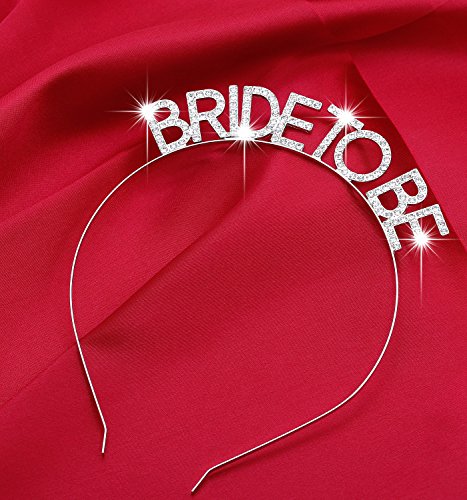 Daxi Bachelorette Party Decorations Bridal Accessories Bride To Be Tiara Bridal Shower Headband Wedding Decor #TOP3