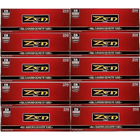 ZEN King Size Full Flavor Cigarette Tubes - 10 Boxes Cover