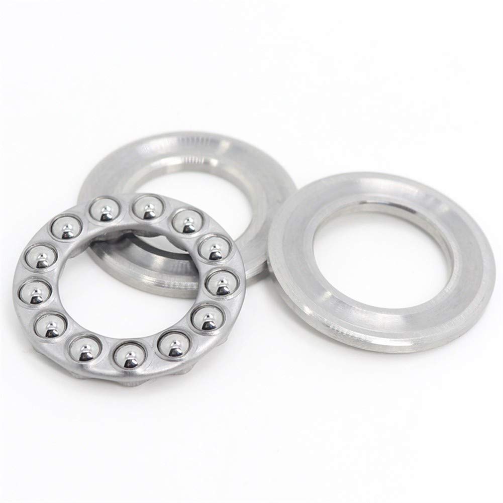 DOLUNTO S51201 S 51201 (2PC) Teniendo rígidos de Bolas 12 * 28 * 11 mm de Empuje ABEC-1 de Acero Inoxidable rodamientos de Bolas