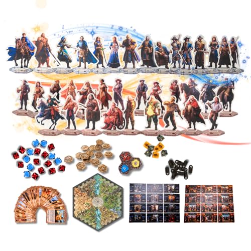 Master Set – Juego de mesa de fantasía y estrategia para 2-4 jugadores miniatura 4