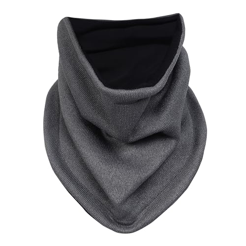 Heat Logic Winter Neck Warmer for Women, Ski Neck Gaiter Face Scarf, Fleece Gaiter Mask, Thick Windproof Scarf for Women