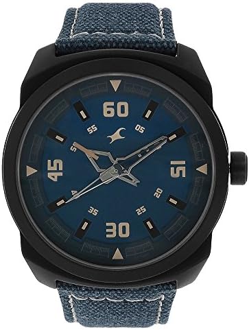 Fastrack Men's Ots Explorer Analog Blue Dial Watch