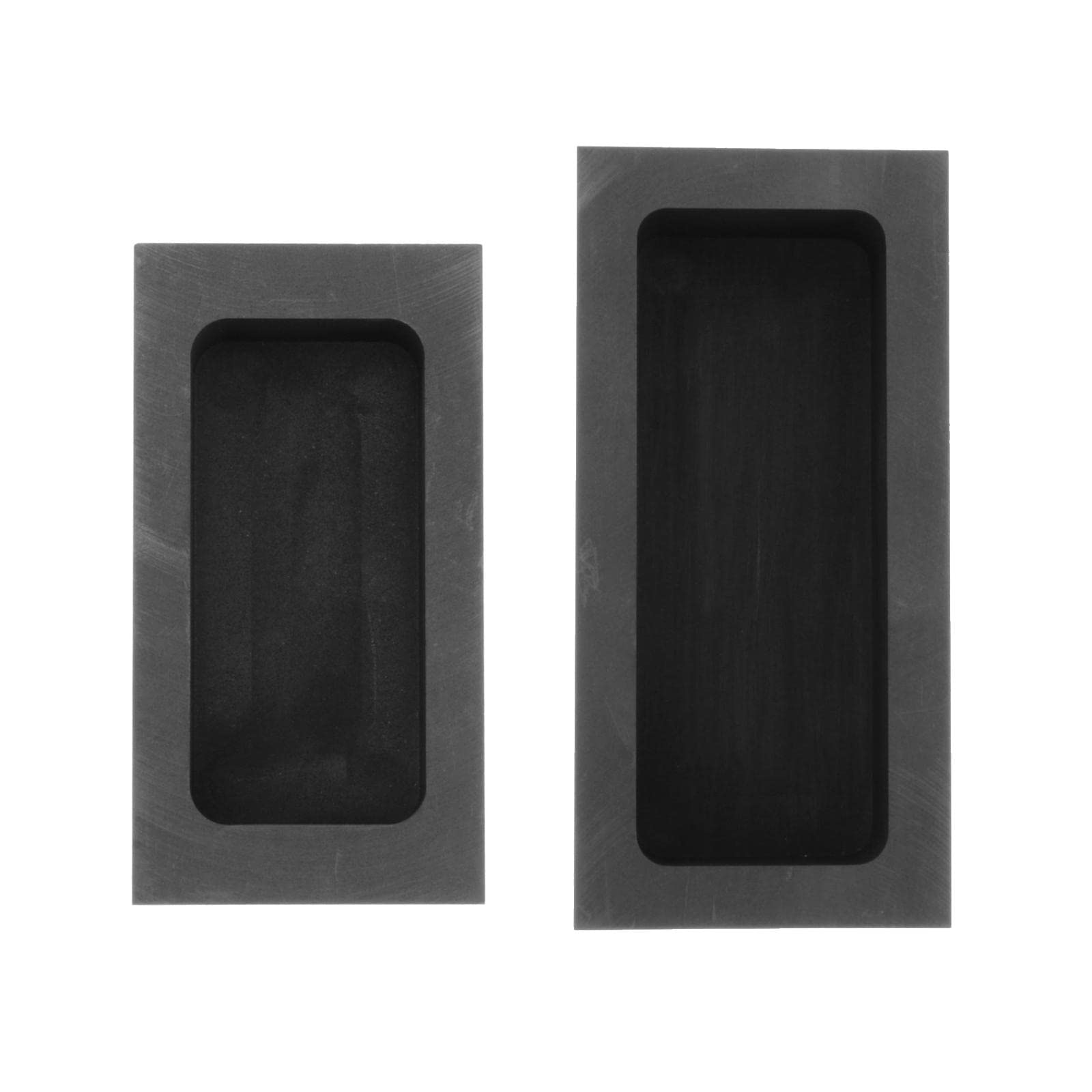 Moule à lingot en graphite pour moulage d'or et argent lors de création de bijoux