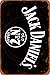 N/ A Icon of Jack Daniels Targhe in Metallo Vintage Wall placca Decorazione della Parete di Metallo d'Epoca Adesivi murali Regalo Cafe Bar Pub Compleanno