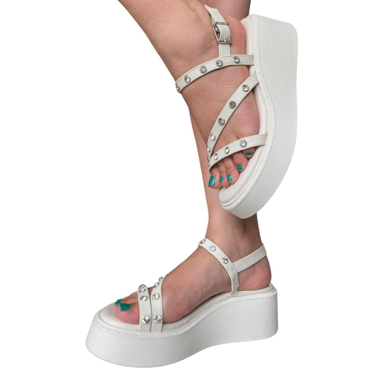 Vizzano, SANDÁLIA PAPETE FEMININA VIZZANO 6525.101 SOLADO PLATAFORMA 6 CM DE ALTURA Cor:Branco/Off;Tamanho:34 em promoção! Veja a oferta e mais achadinhos de Sandálias 4 Hoje é o melhor dia para comprar Vizzano, SANDÁLIA PAPETE FEMININA VIZZANO 6525.101 SOLADO PLATAFORMA 6 CM DE ALTURA Cor:Branco/Off;Tamanho:34 com aquele preço maroto! Promoção! Aproveite a oferta! 4